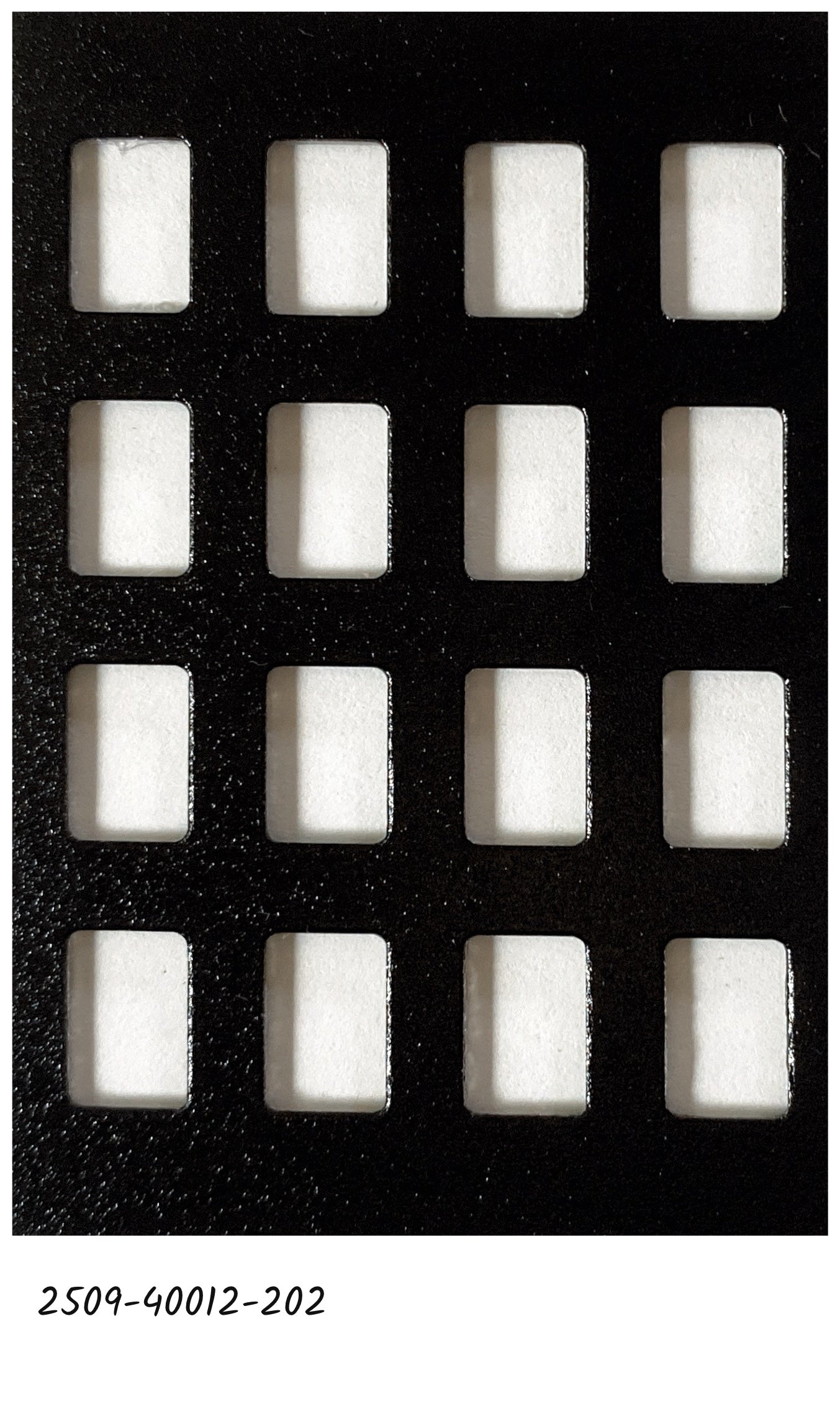 2509-40012-202 BK Inlay Keypad