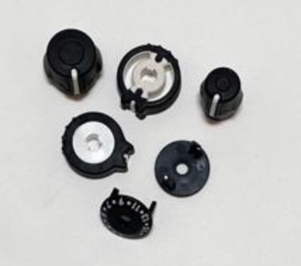 BKR0042 Channel, Volume Knob and Collars for BKR9000