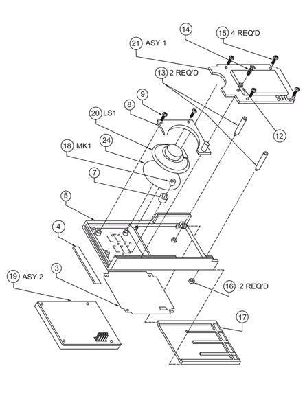 1411-60701-203 Front Cover, Metal