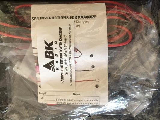 KAA0602P Hardwire Kit for KAA0301