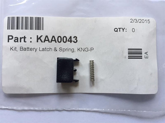 KAA0043 Battery Latch & Spring, KNG P