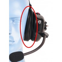 PW0228-Ear Dual Muff Headset Single Pad Replacement