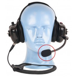 PW0228-Mic Dual Muff Mic Cover Replacement